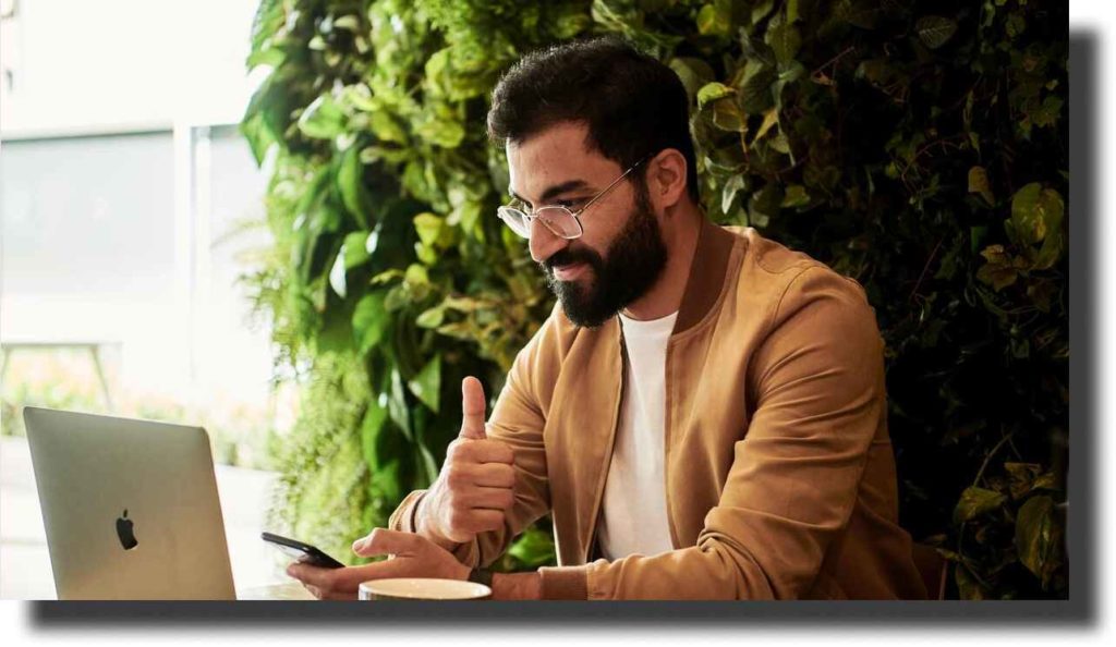 men with laptop