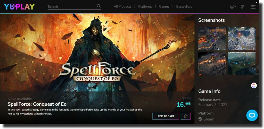 YUPLAY website