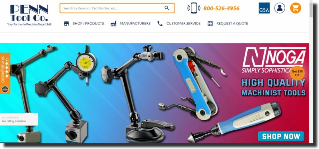 Pen Tool Co website